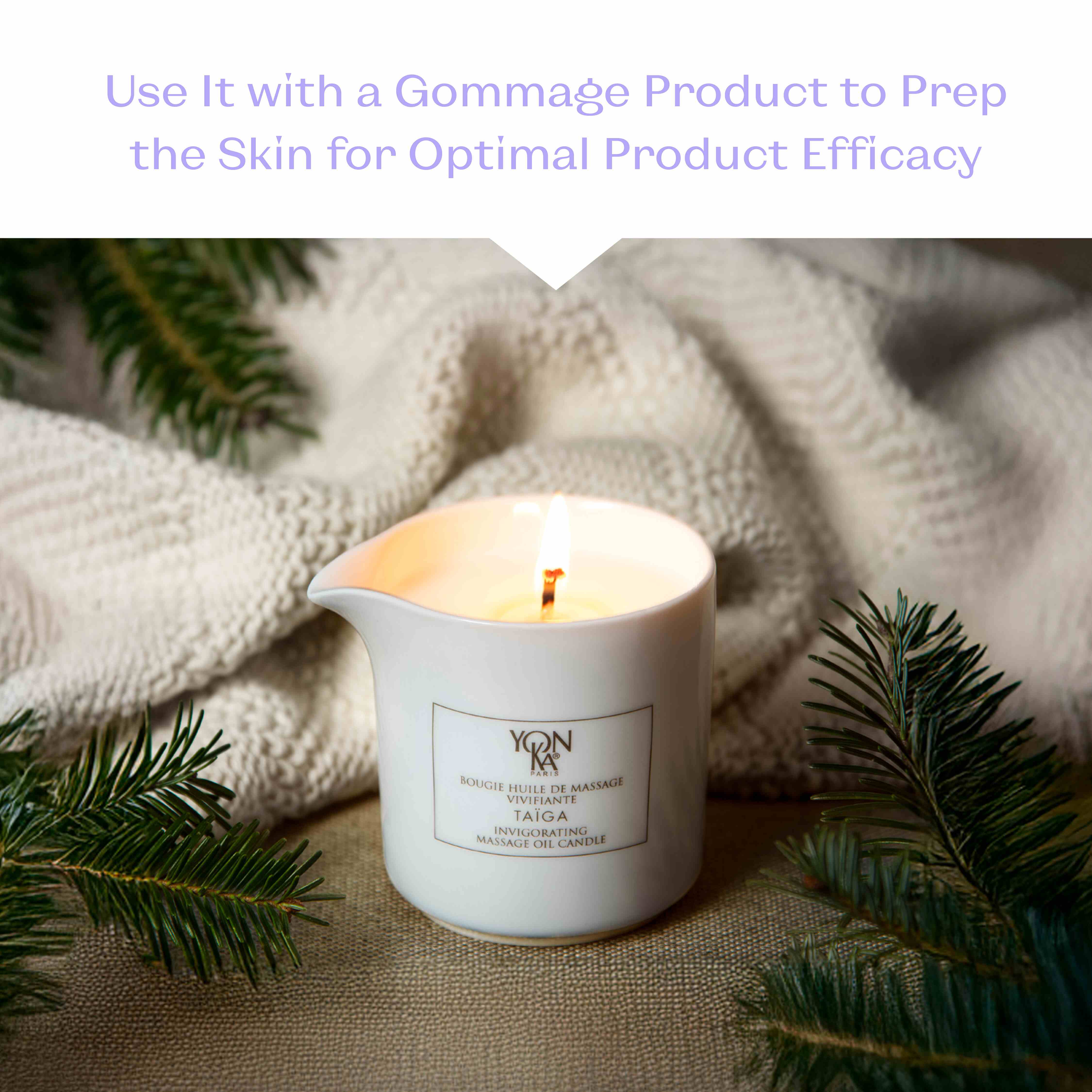 Taïga Massage Candle - Image 3